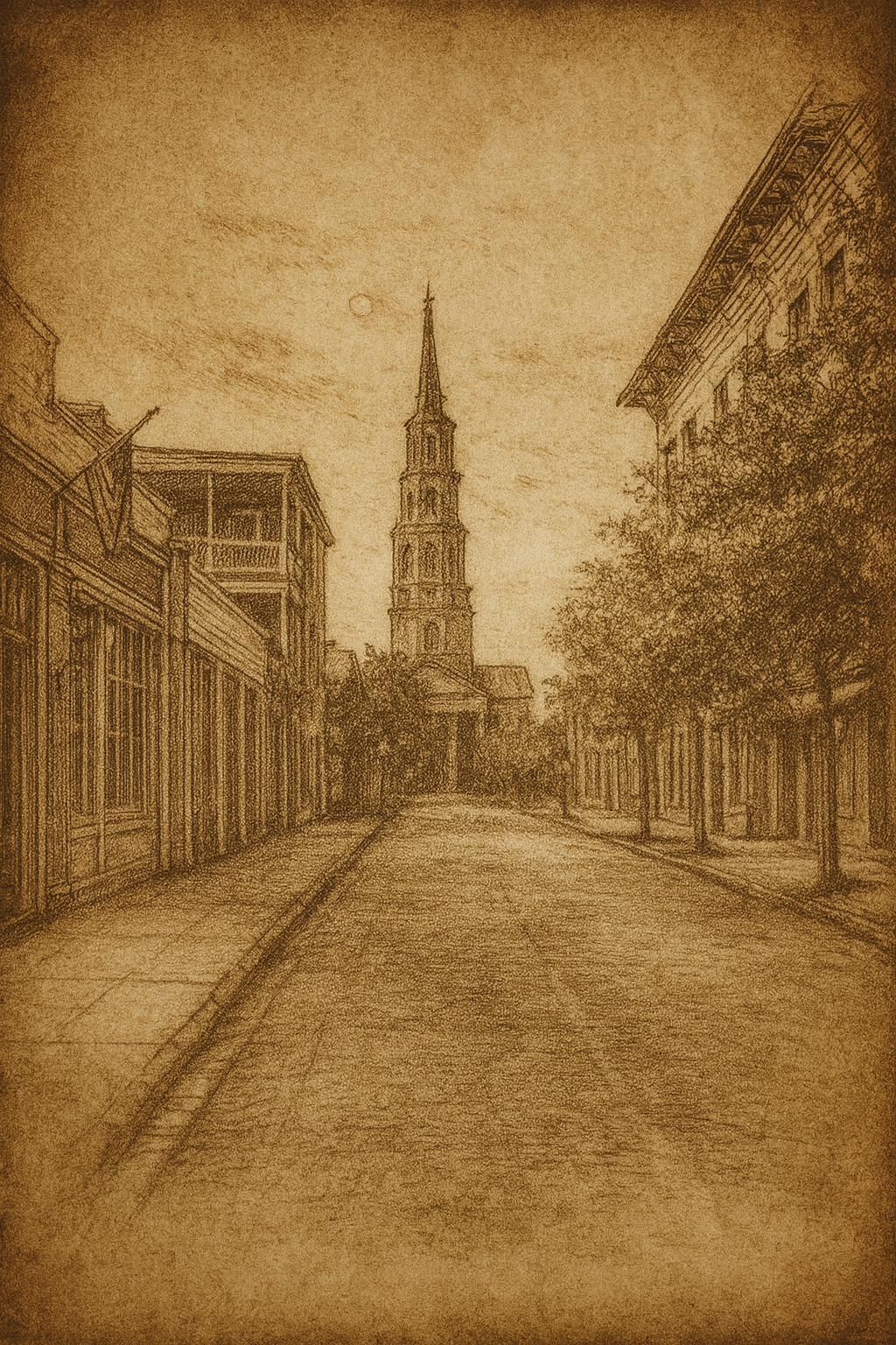 The Most Haunted Street in Charleston: Church Street After Dark