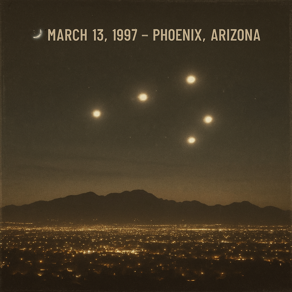 The Phoenix Lights: Arizona's Mass UFO Sighting of 1997