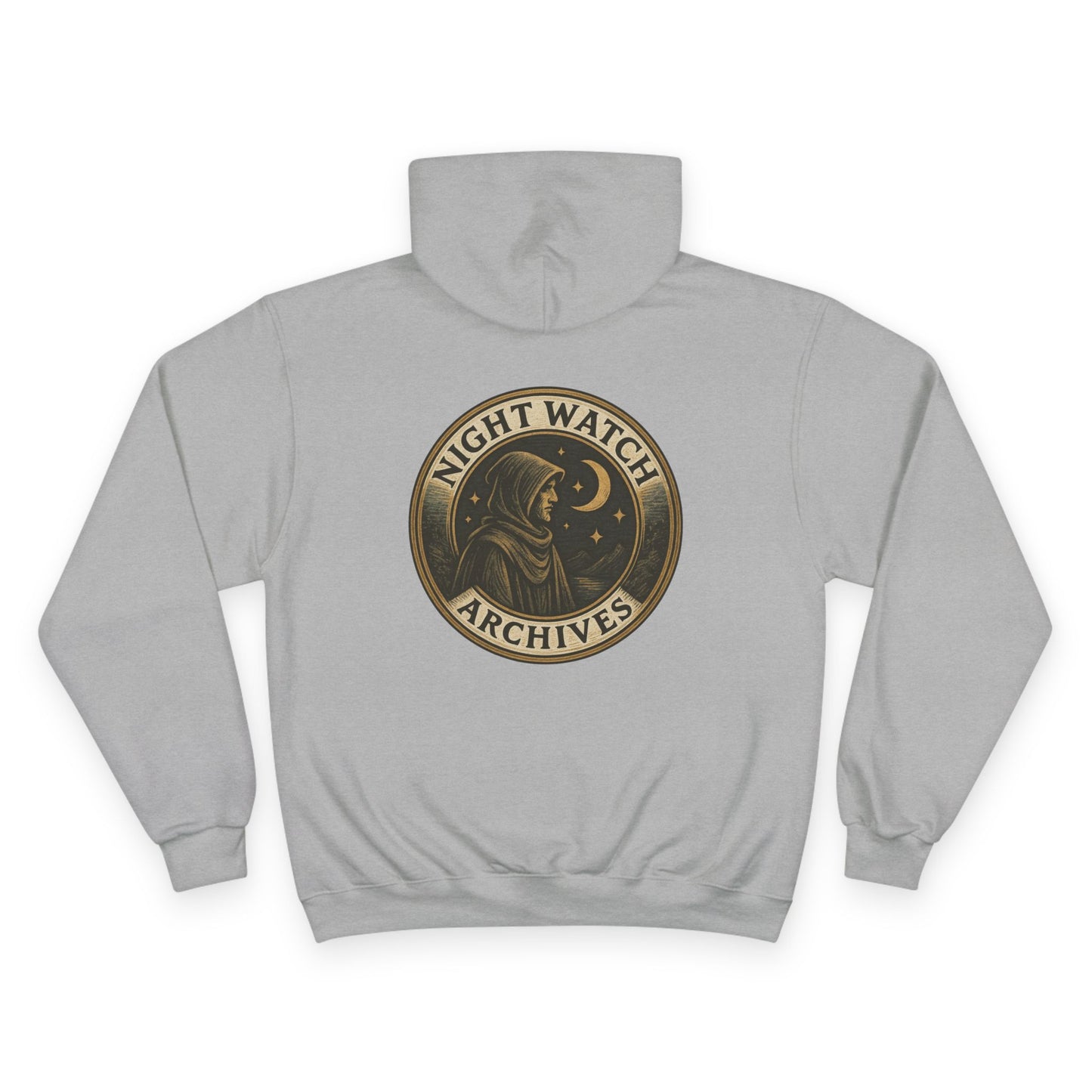 Night Watch Archives – “The Truth Waits in the Dark” Hoodie | Vintage Gothic Pullover for Paranormal Enthusiasts