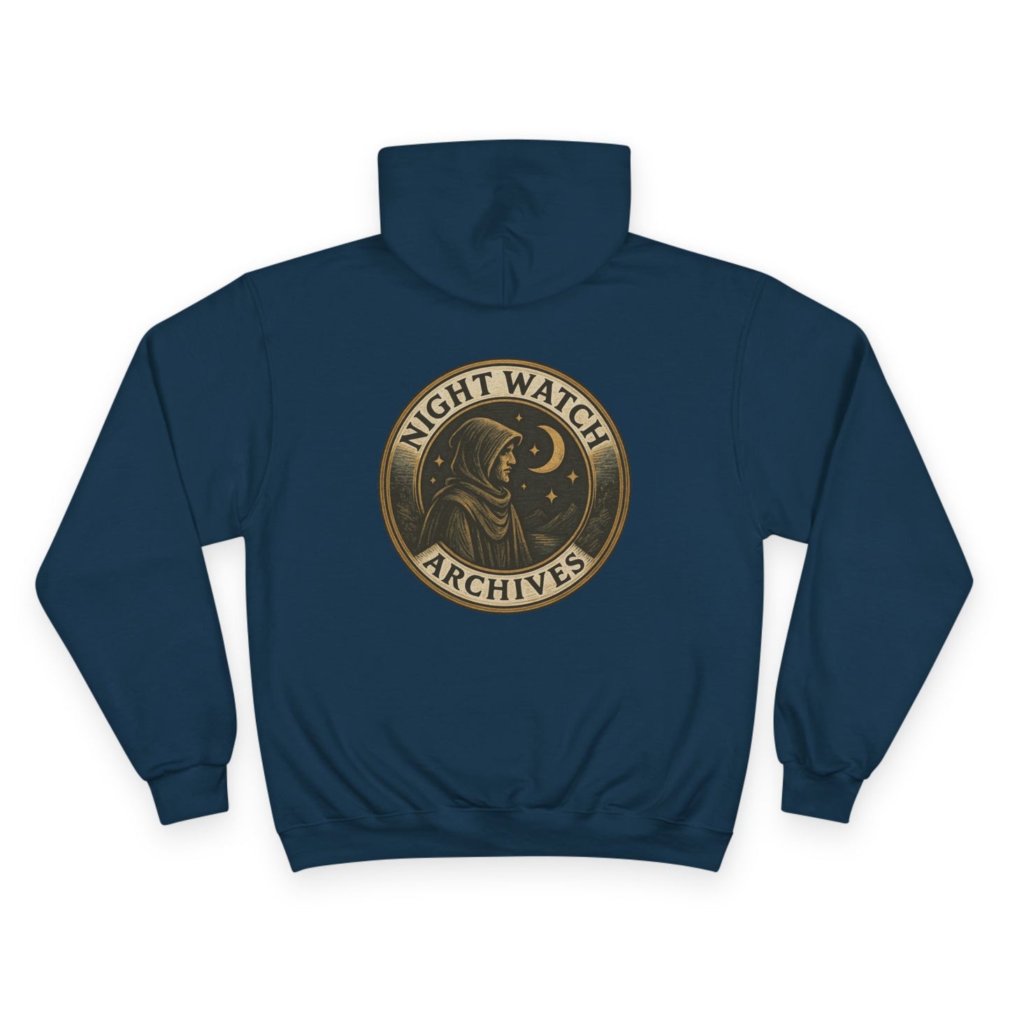 Night Watch Archives – “The Truth Waits in the Dark” Hoodie | Vintage Gothic Pullover for Paranormal Enthusiasts