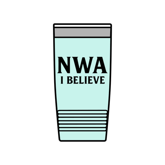 Night Watch Archives 20oz Insulated Tumbler – 'I Believe' Lantern Design | Paranormal Gift