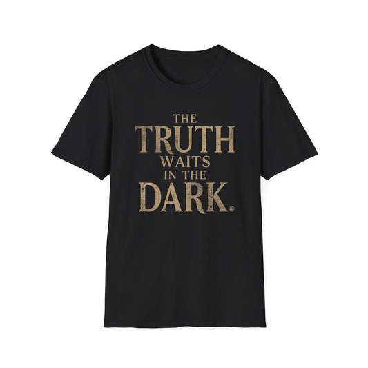 Mystical Unisex Softstyle T-Shirt - Night Watch Archives – “The Truth Waits in the Dark” Vintage Gothic T-Shirt | Paranormal Research Apparel