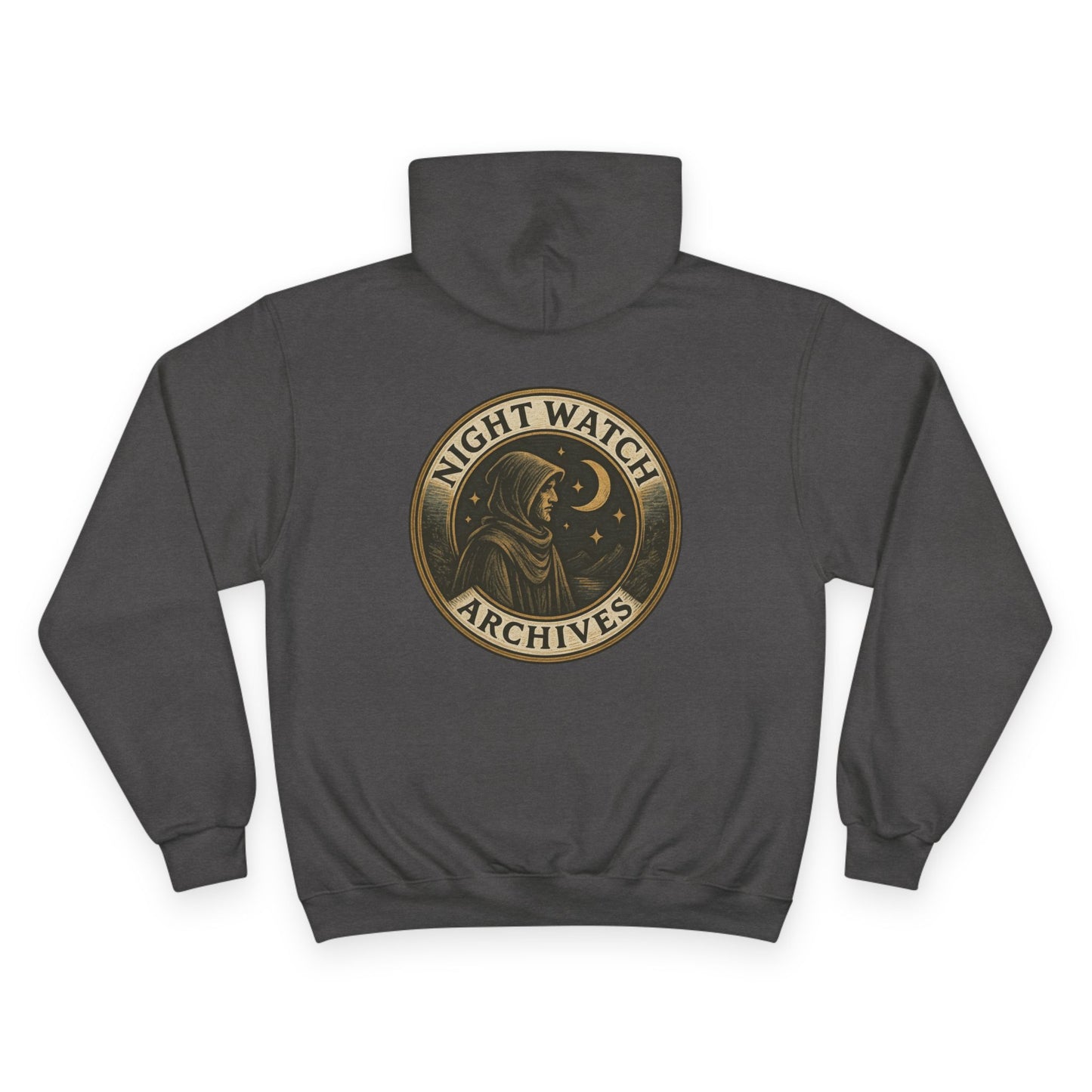Night Watch Archives – “The Truth Waits in the Dark” Hoodie | Vintage Gothic Pullover for Paranormal Enthusiasts