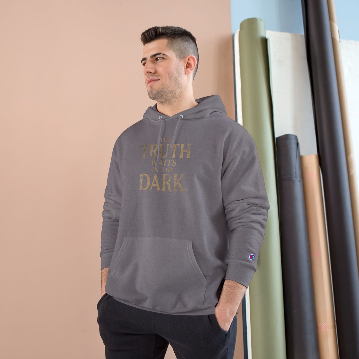 Night Watch Archives – “The Truth Waits in the Dark” Hoodie | Vintage Gothic Pullover for Paranormal Enthusiasts